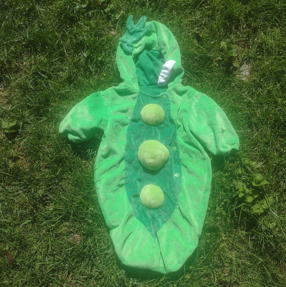 Source Unknown Green Halloween Costume